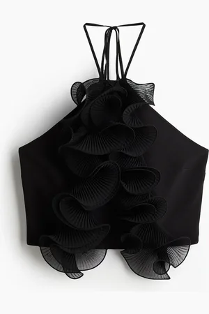 H&M Haltertop met volants