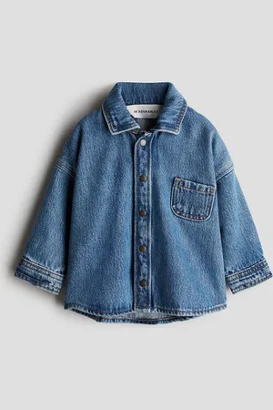 H&M Denim overhemdblouse