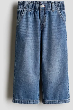 H&M Wide Leg paperbagjeans