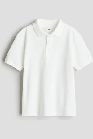 H&M Poloshirt van katoenen piqué
