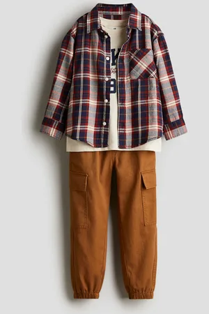 H&M Driedelige katoenen set