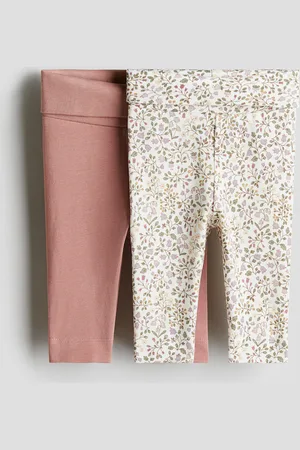 H&M Set van 2 katoenen tricot leggings