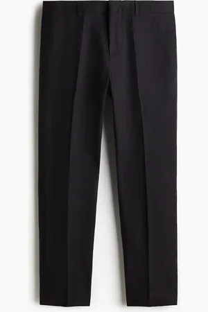 H&M Linnen kostuumpantalon - Slim Fit