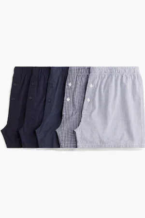 H&M Set van 5 geweven katoenen boxershorts