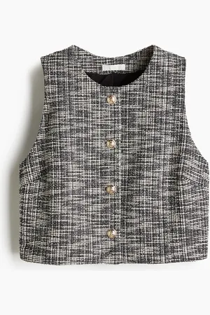 H&M Gilet van bouclétricot