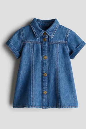 H&M Denim A-linejurk