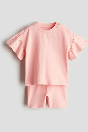H&M Tweedelige set van katoenen tricot