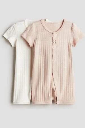 H&M Set van 2 pyjamapakjes van katoenen tricot