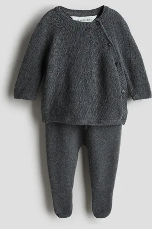 H&M Tweedelige set van kasjmiermix