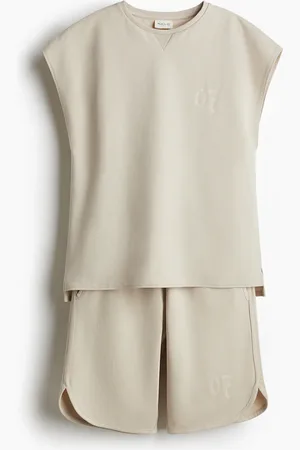 H&M Tweedelige tricot sportset