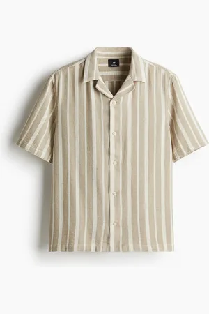 H&M Casual overhemd met structuur - Regular Fit
