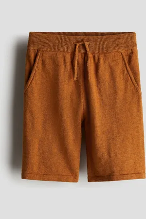 H&M Fijngebreide katoenen short