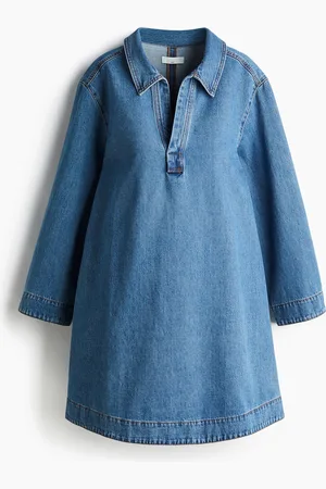H&M MAMA Before & After Denim jurk