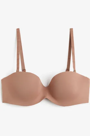 H&M Padded balconette-bh van microvezel