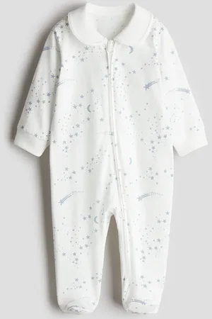 H&M Pyjamapakje met kraag en ritssluiting