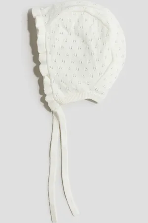 H&M Gebreid katoenen babymutsje