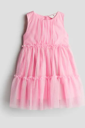 H&M Tulen jurk met volantrandjes