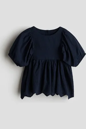 H&M Blouse met broderie anglaise