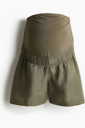 H&M MAMA Short van linnenmix