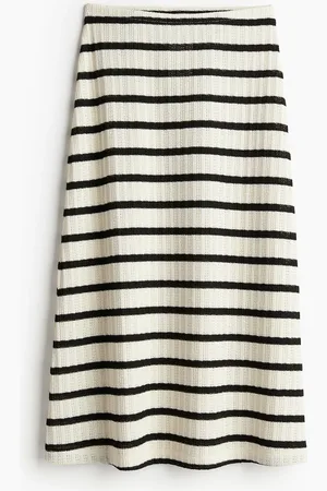 H&M Structuurgebreide rok