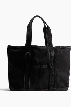 H&M Denim shopper met gewassen look
