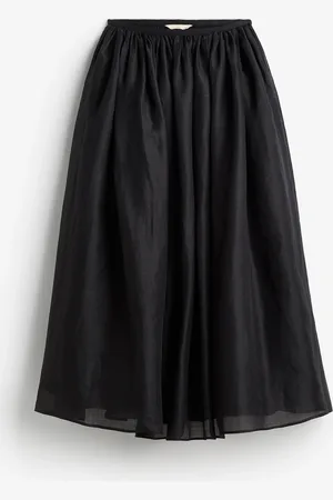 H&M Maxirok van ramie