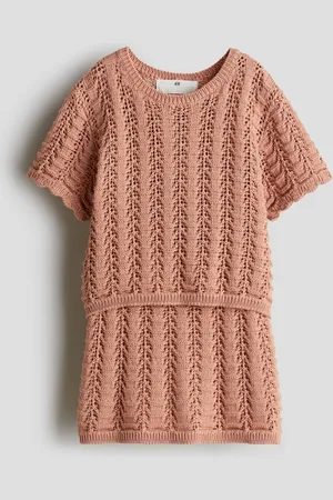 H&M Tweedelige ajourgebreide set