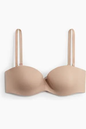 H&M Padded balconette-bh van microvezel