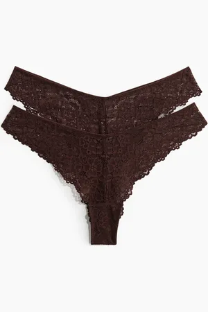 H&M Set van 2 kanten slips - Brazilian
