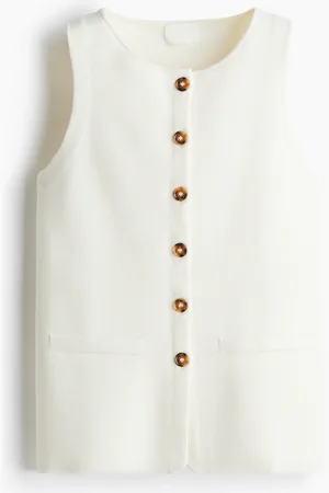 H&M Fijngebreid gilet