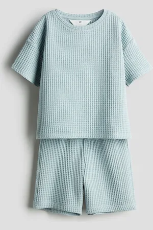 H&M Tweedelige set van wafeltricot