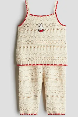 H&M Tweedelige set met gehaakte look