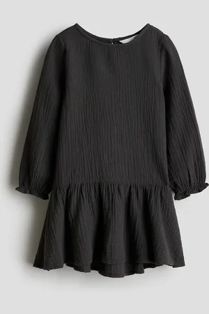 H&M Jurk van katoenen mousseline