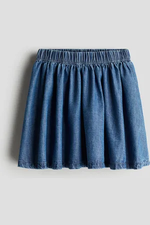 H&M Uitlopende denim rok