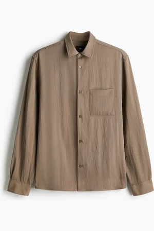 H&M Satijnen overhemd - Loose Fit