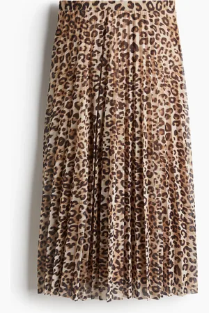 H&M Plissérok van mesh