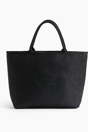 H&M Geweven strandtas
