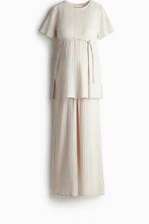 H&M MAMA Tweedelige ribgebreide set