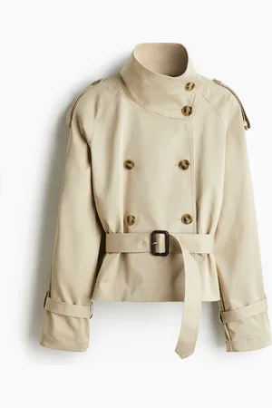 H&M Korte trenchcoat van twill