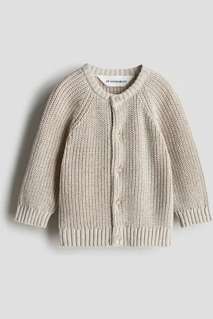 H&M Katoenen vest met ingebreid dessin