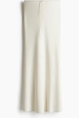 H&M Satijnen rok met drawstring