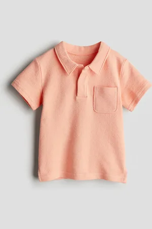 H&M Poloshirt van katoenen badstof