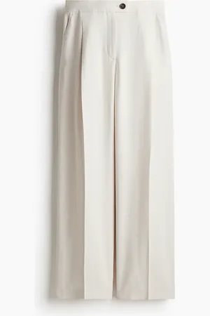 H&M Wijde twill broek