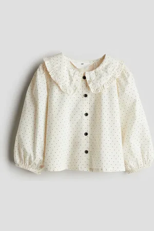 H&M Katoenen blouse met kraag
