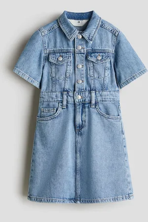 H&M Jurk van katoenen denim