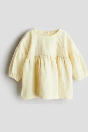 H&M Jurk van katoenen mousseline