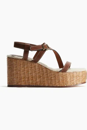 H&M Espadrilles met sleehak