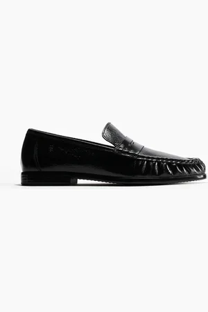 H&M Leren loafers
