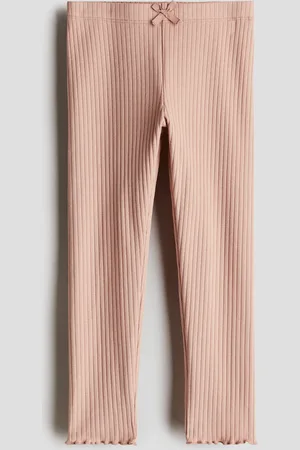H&M Geribde katoenen legging