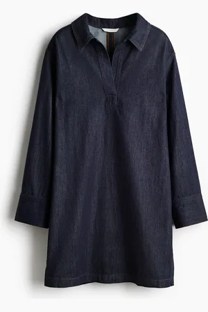H&M Denim jurk met kraag